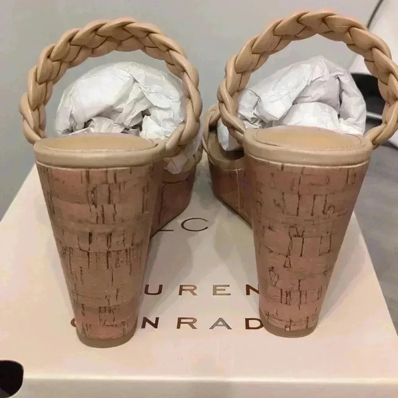 LC Lauren Conrad Idelle 2 women's wedge sandal - Picture 3 of 8